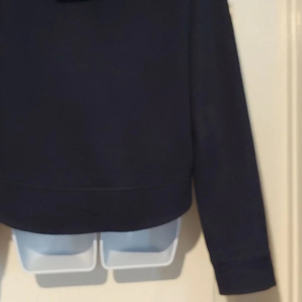 Lululemon Fleece Be True Hoodie jacket in the color Inkwell 9 Athleisure. - Picture 9 of 11